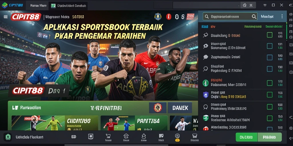 Tampilan gameplay menarik dan fitur taruhan langsung dari CIPIT88.