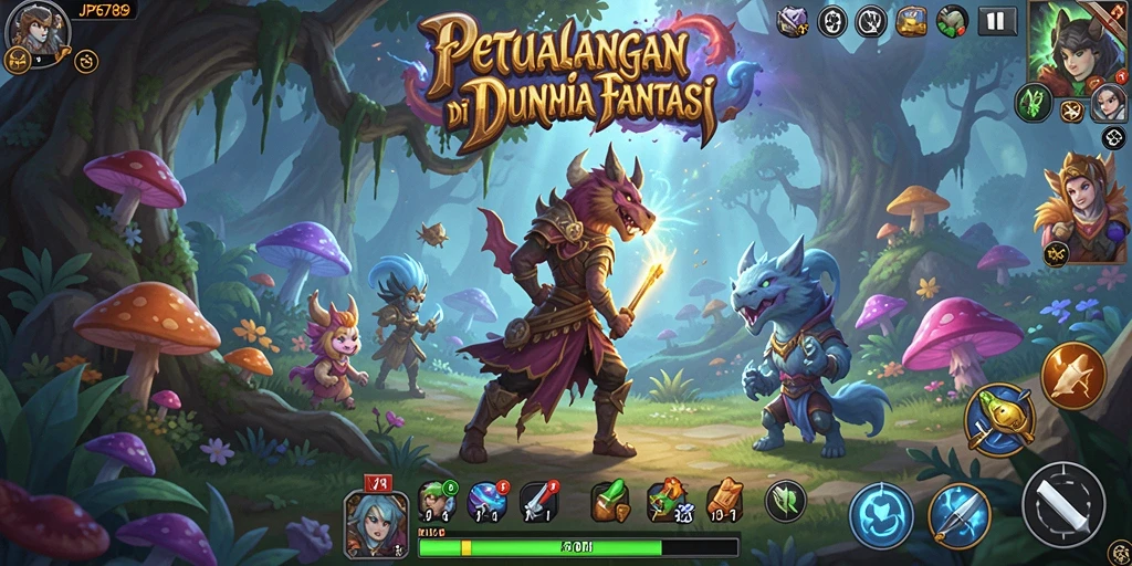 Gameplay seru di dunia fantasi <strong>JP6789</strong>