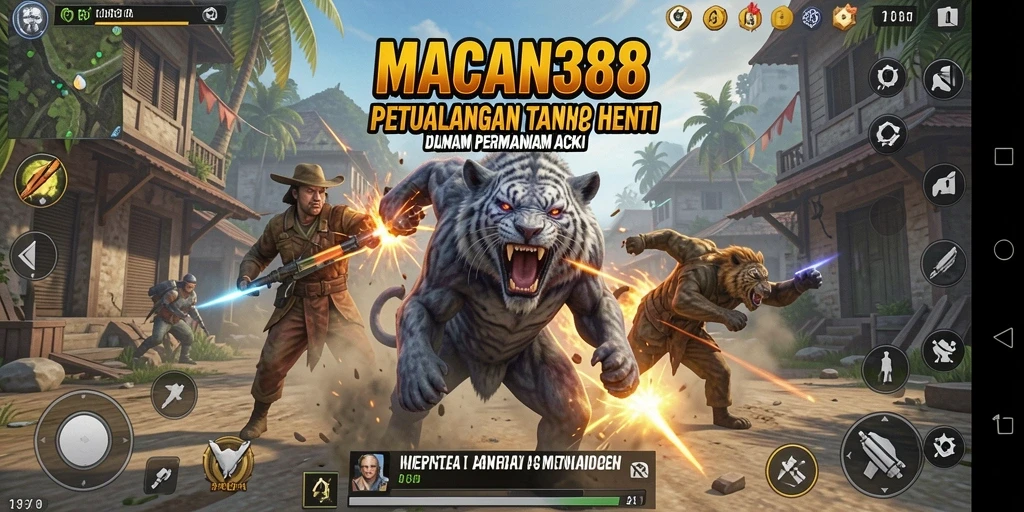 Tampilan gameplay seru dari MACAN388 yang memukau.
