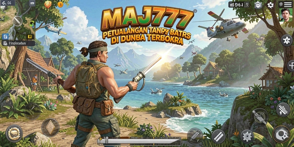 Gambaran gameplay yang menakjubkan di dunia terbuka MAJ777.