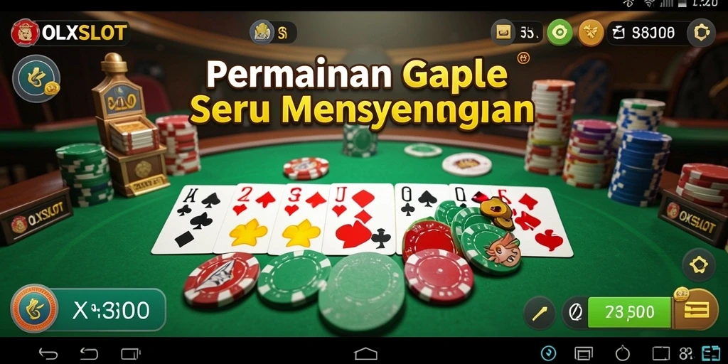Tampilan gameplay Gaple yang memukau dan interaktif.
