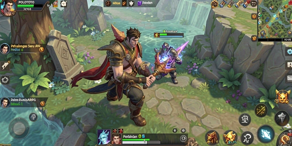 Tampilan gameplay POLOTOTO yang memukau dan menarik perhatian.