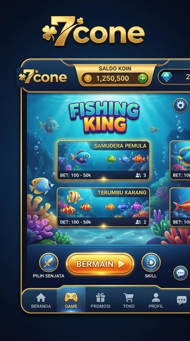 Fitur unggulan 7cone yang menampilkan keamanan unduh aplikasi.